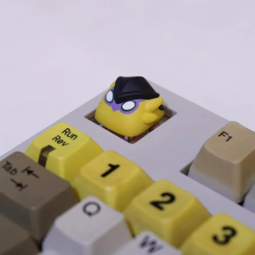 Valorant Keycap Gekko Wingman Anime Keycap Original Resin Keyboard Cap Custom Artisan Key Cap para teclado mecánico Regalo de jugador