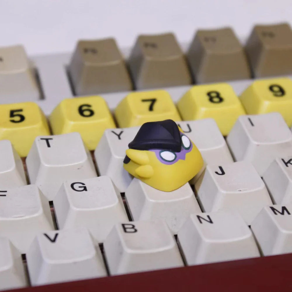 Valorant Keycap Gekko Wingman Anime Keycap Original Resin Keyboard Cap Custom Artisan Key Cap para teclado mecánico Regalo de jugador